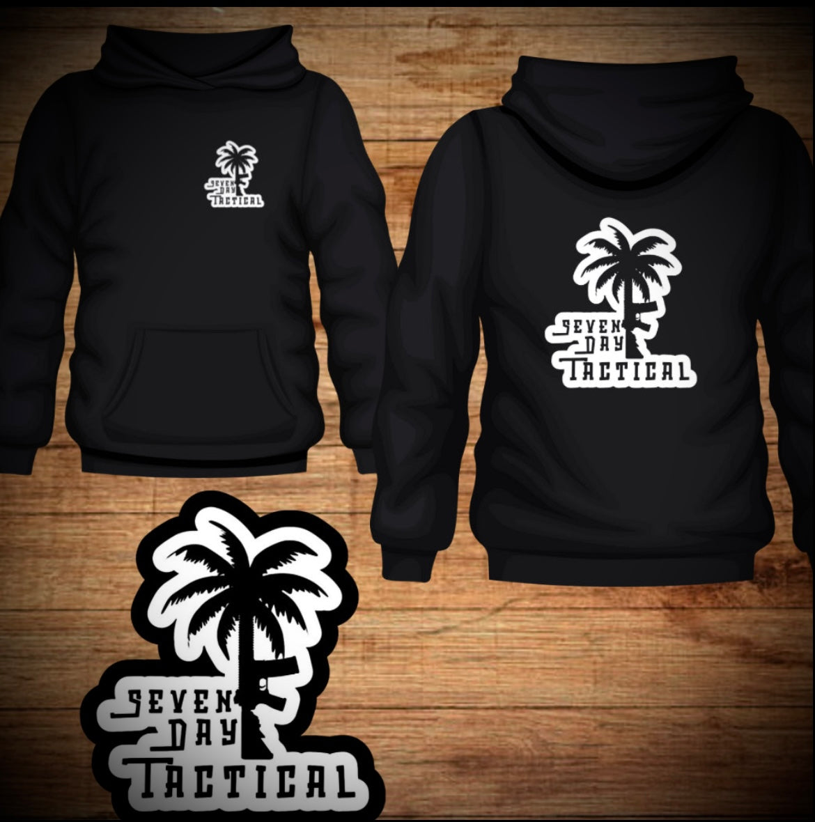 Palm Tree Hoodie