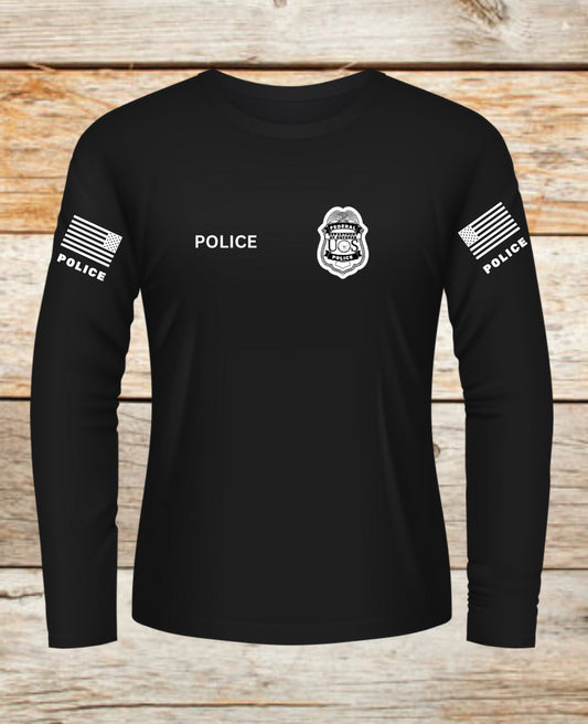 PD Memorial Black Long Sleeve Tee