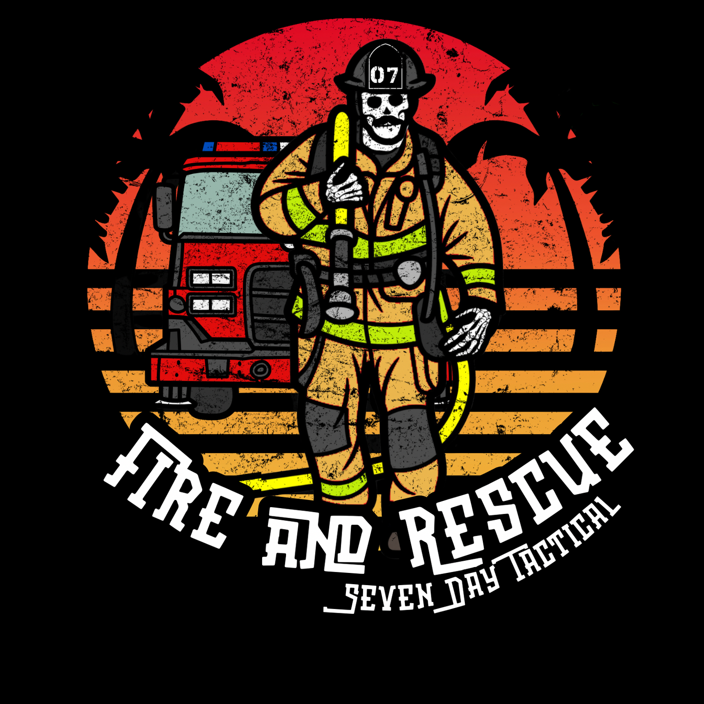 Fire & Rescue Tee