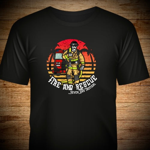 Fire & Rescue Tee