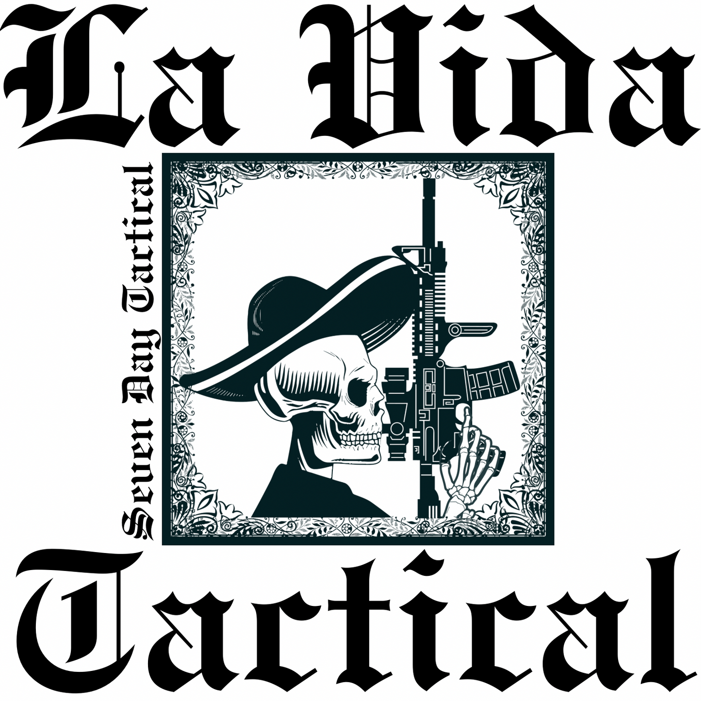 La Vida Tactical White Tee