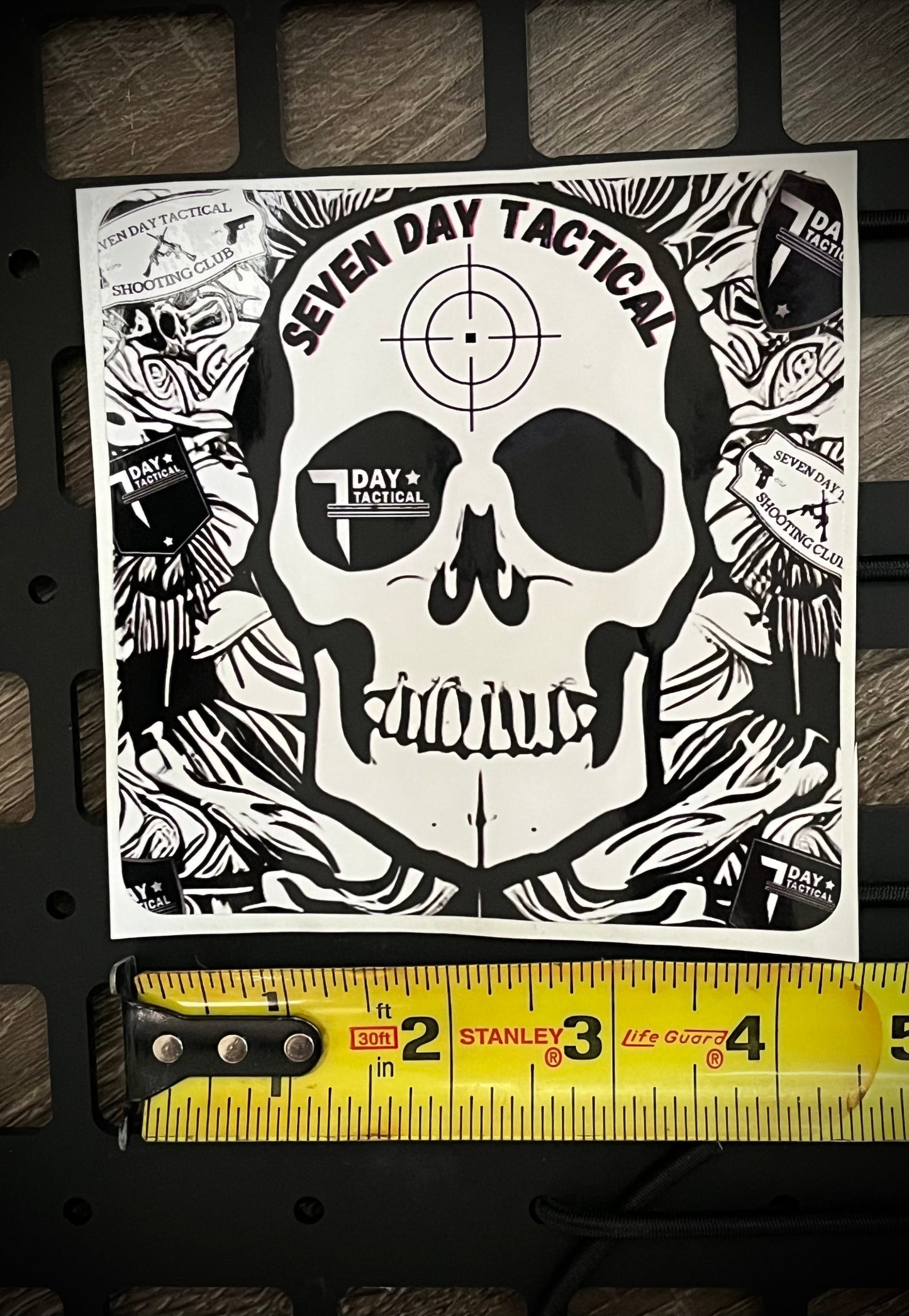 Sticker 7Day Skull